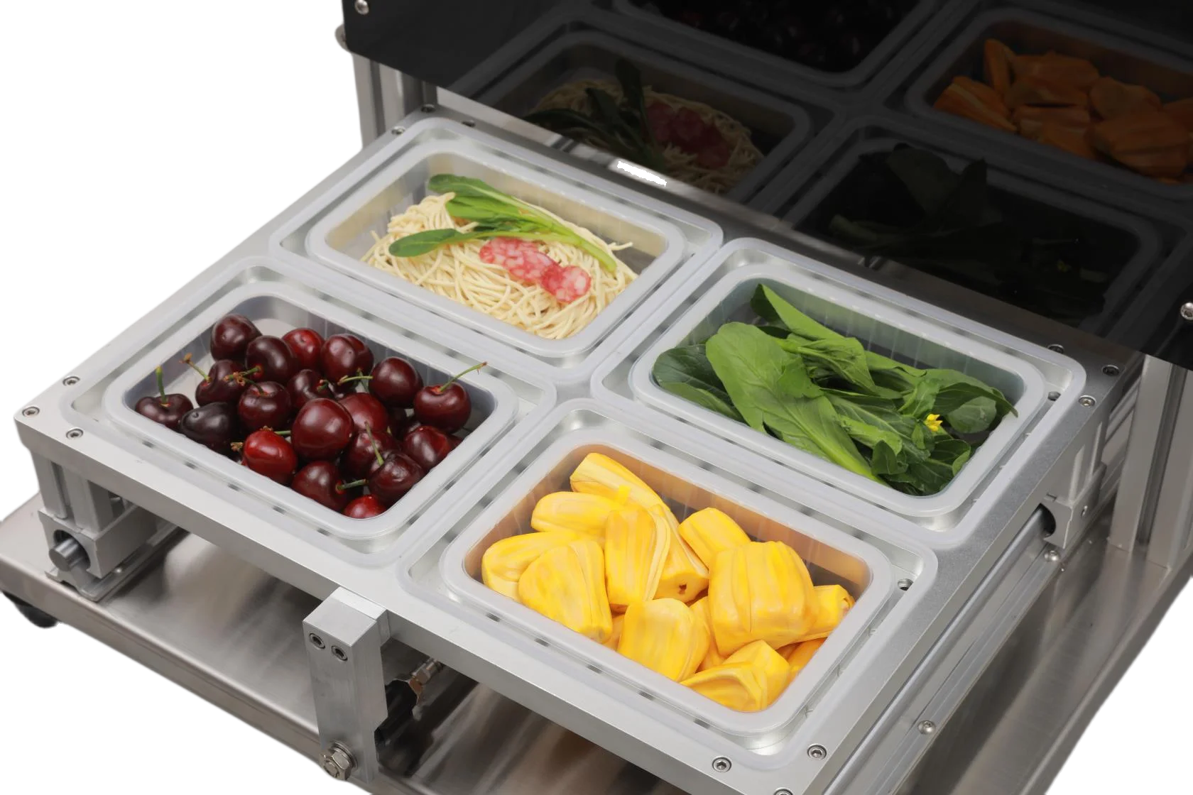 Pneumatic Fastfood Tray Lunch Box Sealer Machine Automatic Tray Sealing Machine Price Automatic Tray Sealer