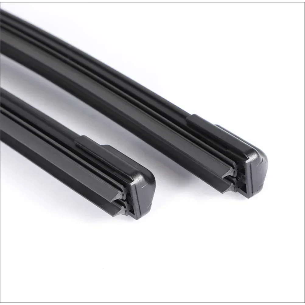 Purple Car Windshield Wiper blades Universal Soft Double layer Rubber Frameless Bracketless wipers 14\