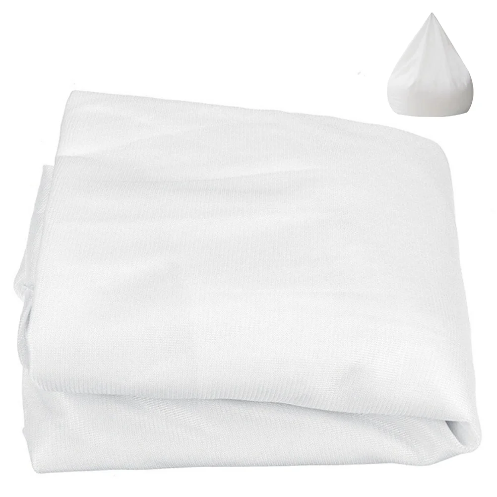 

Lazy Sofa Liner Cover 80X90CM White Fabric No Filler Bean Bag Inner Sleeve Replacement Wear Resistant Comfortable