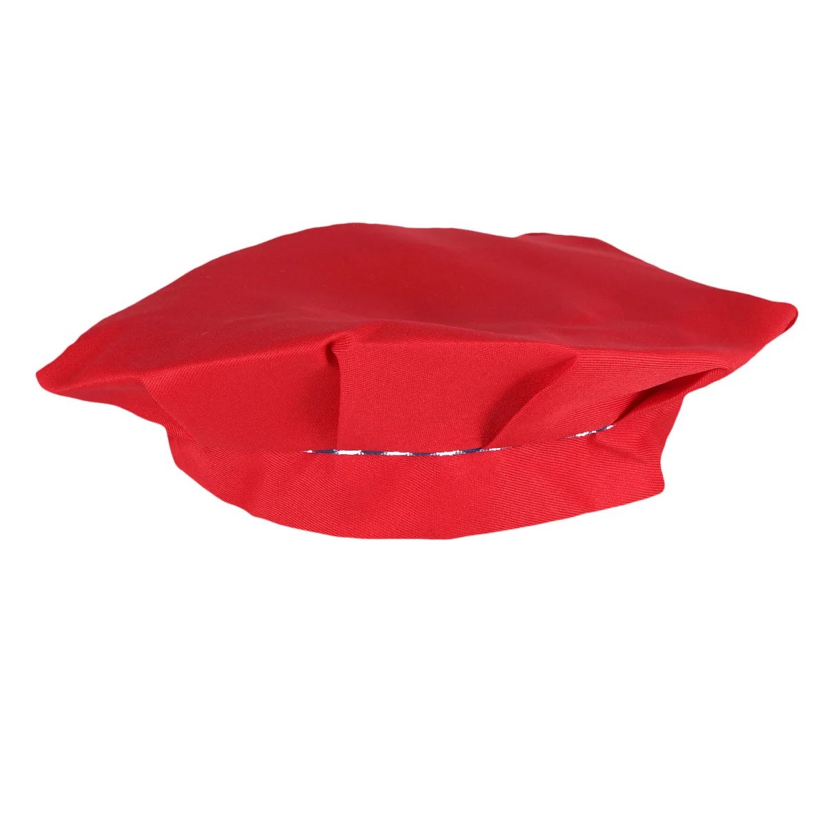 

1pc Chef Hat Red Adjustable For Cooking Painting Hat Premium Baking Cap Household Photo Props Baking Supplies