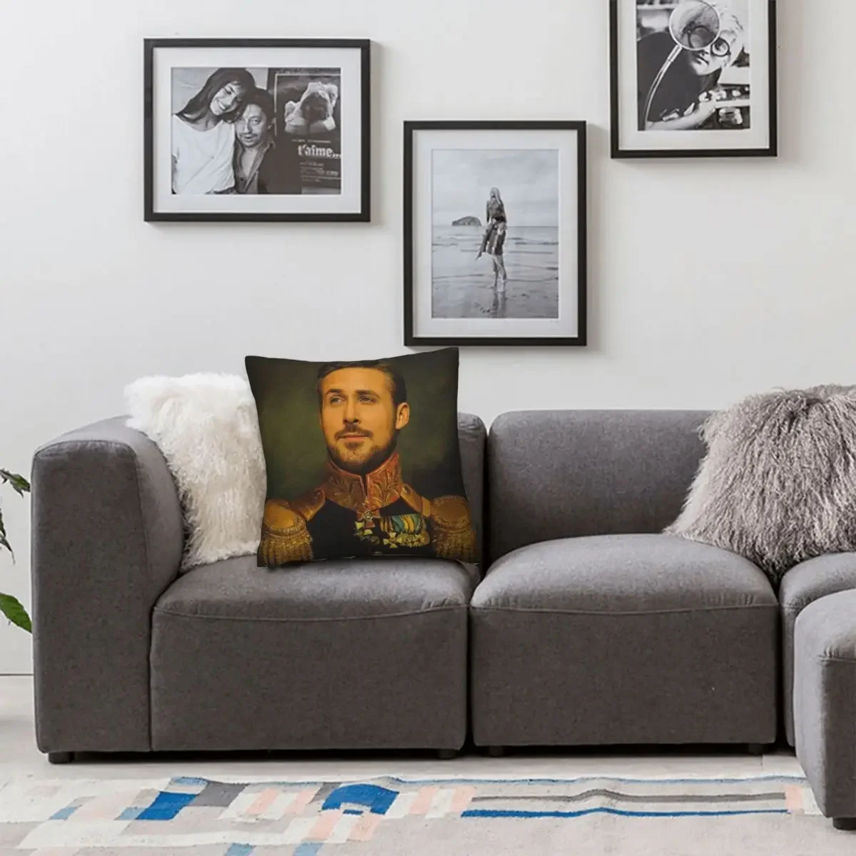 Ryan Gosling Movie Pillowcase Soft Polyester Cushion Cover Decorations Pillow Case Cover Home Zippered 40*40cm