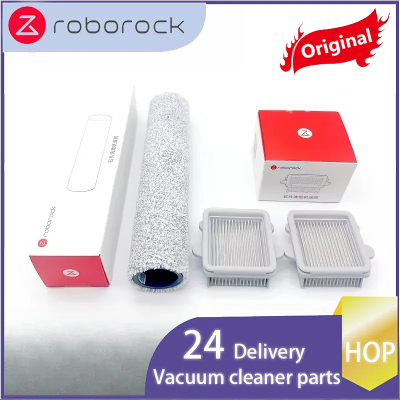 Roborock F25 Roller Brush HEPA Filter Original Pack for F25/ F25 ACE/ F25 RT Wet and Dry Vacuum Cleaner Accessories Optional