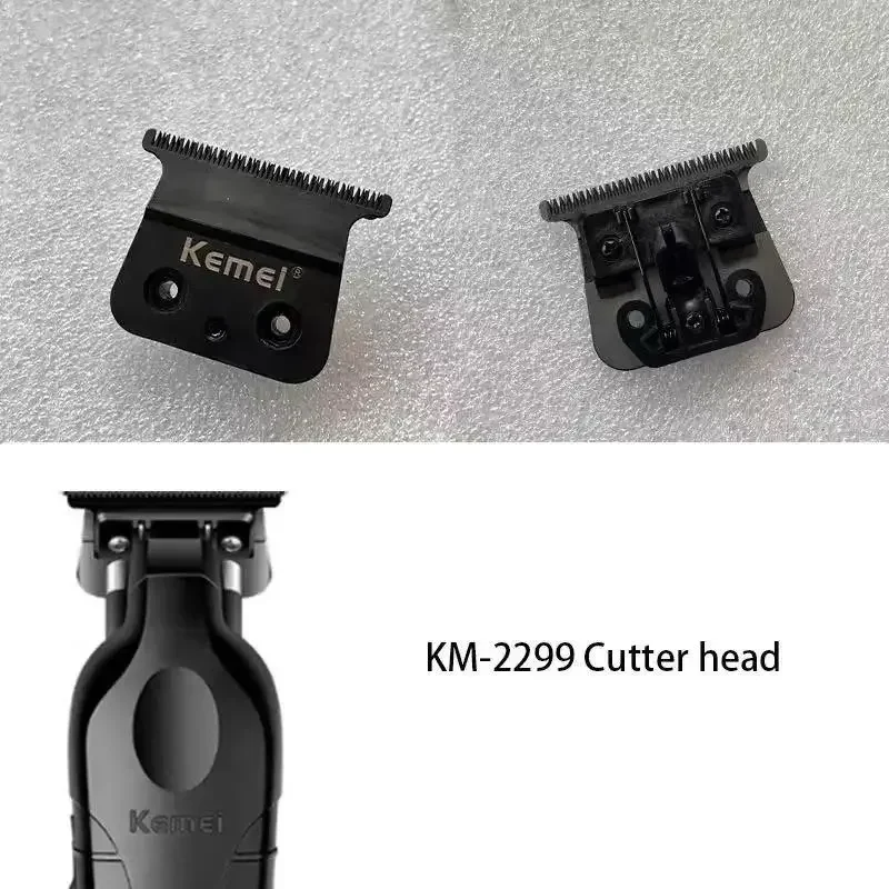 Original Replacement DLC Trimmer Blade Fit for Kemei KM-2299 Clipper Professional Hair Trimmer Cutter Head Parts Accessories