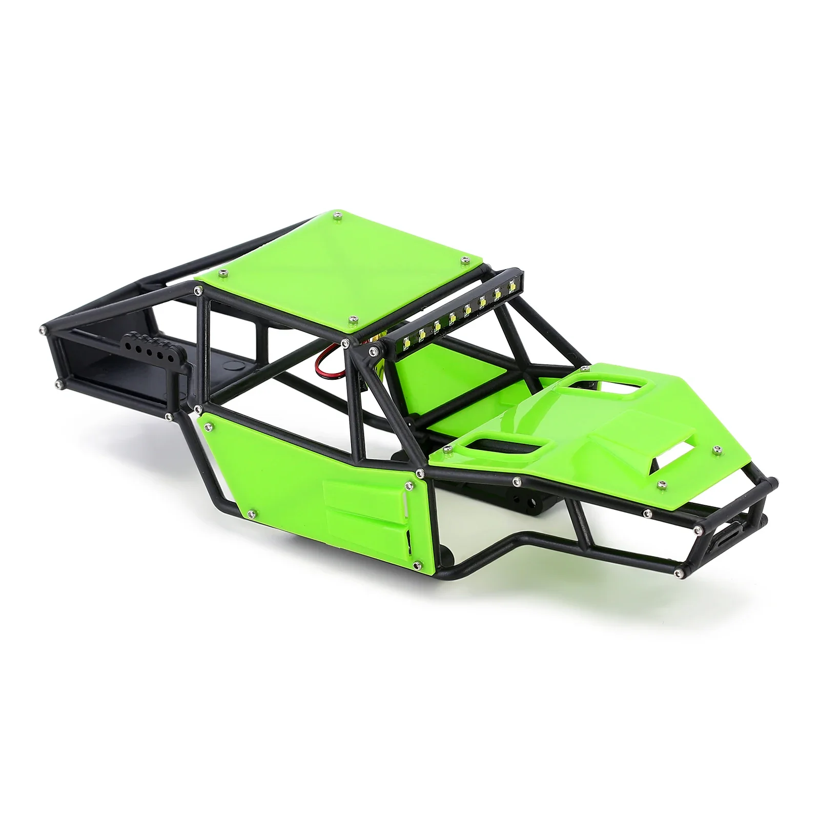 Rock Tarantula Nylon Buggy Body Shell Chassis Kit for 1/18 RC Crawler TRX4M Upgrade