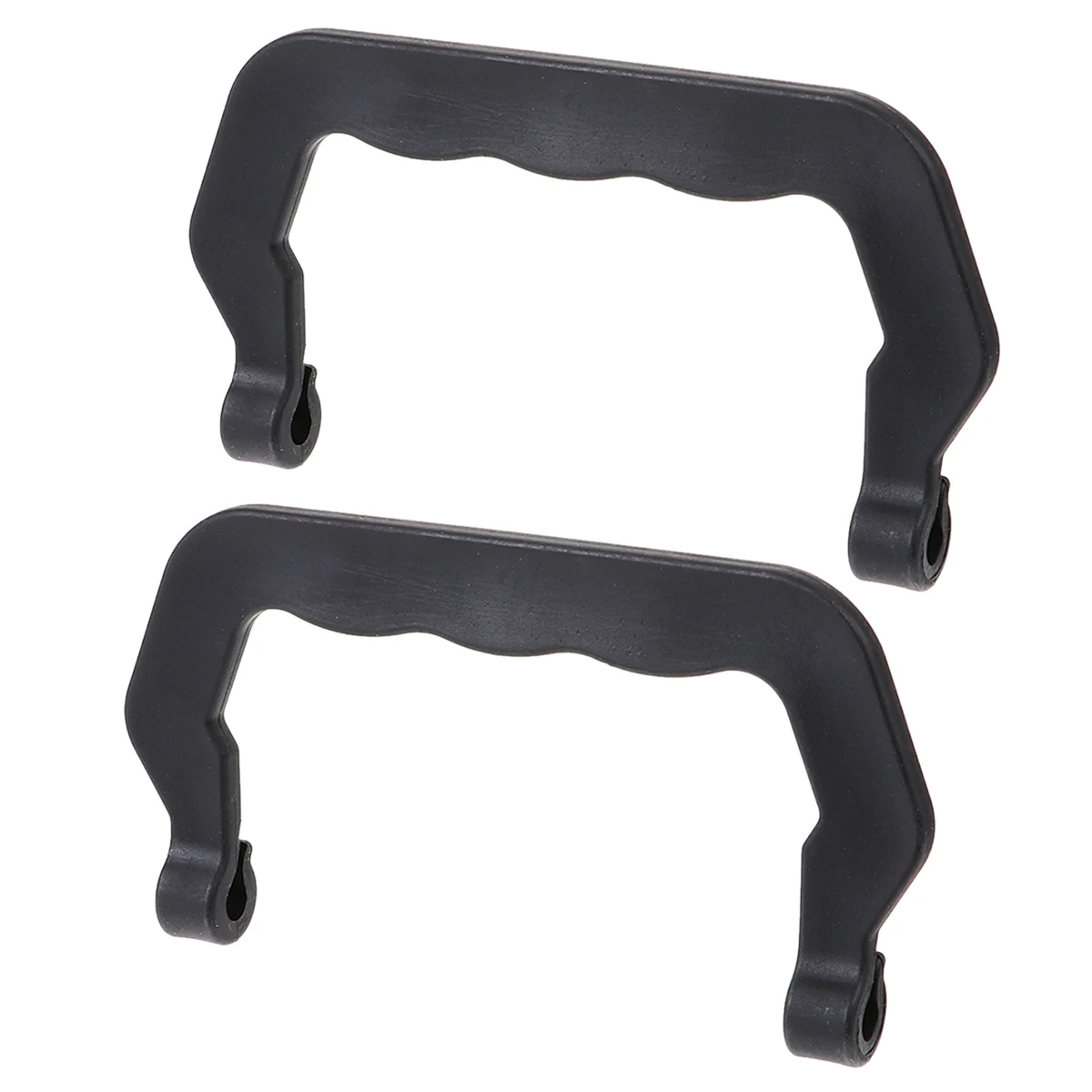 

10 Pcs Handle Portable Cage Grip Crate Handles Replacement Plastic Dog Parts for Black Small Travel