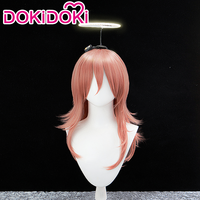 IN STOCK Angell Devill Makimaa Rezee Denjii Mitaka Asa Powerr Wig Anime Cosplay Dokidoki Halo Necklace Tattoo Fangs Horns Sickle