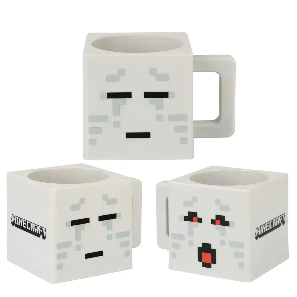 Taza de Minecraft 3D, 230 ml de capacidad, TNT, coolie fear Block, Grassland, cerdo rosa y caballo, Alex, novedad