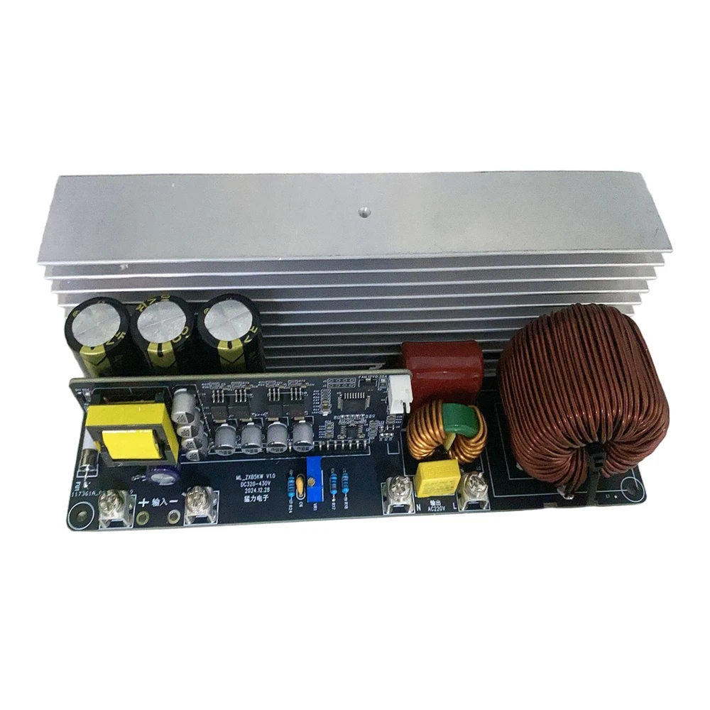 

5000W High-Power Pure Sine Wave Inverter Module Adjustable Rear Stage Board DC 320V-420V to AC 110V-220V Output