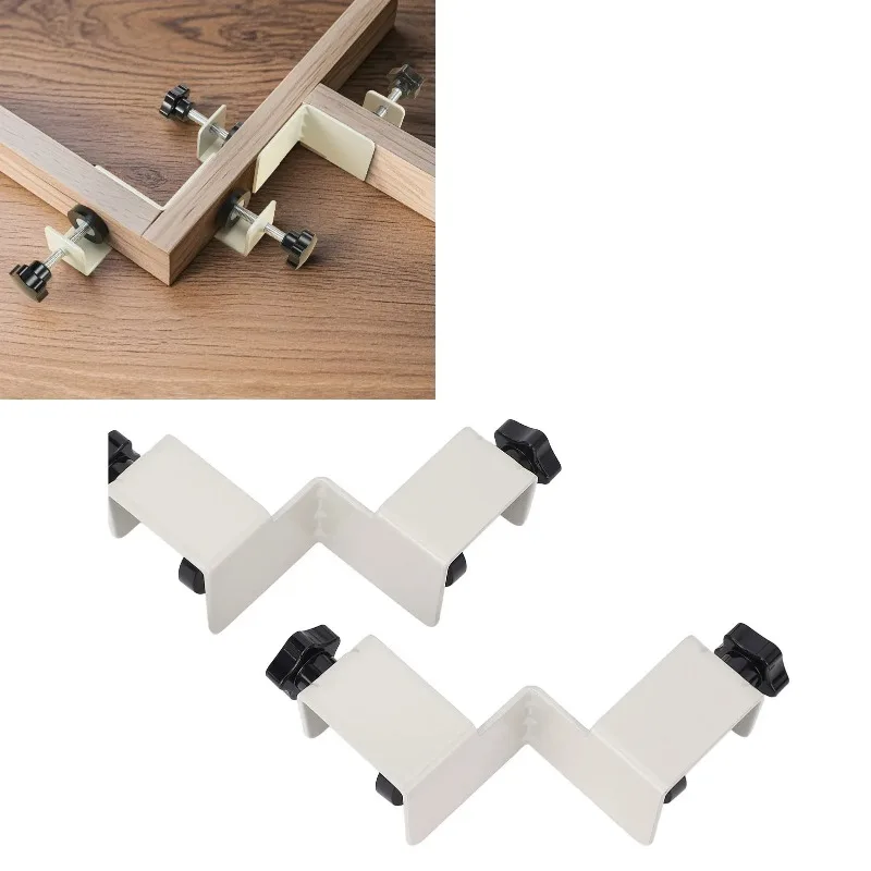 

Woodworking Right Angle Clamp Thickened Iron Woodworking Corner Clamp for Picture Frame Fish Woodworking Clamp