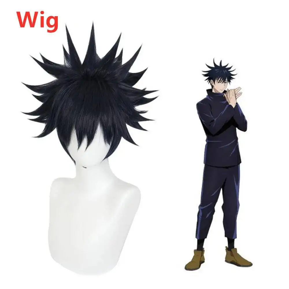 

Jujutsu Kaisen Anime Fushiguro Megumi Cosplay Costumes Top Pants Halloween Party Uniform Set