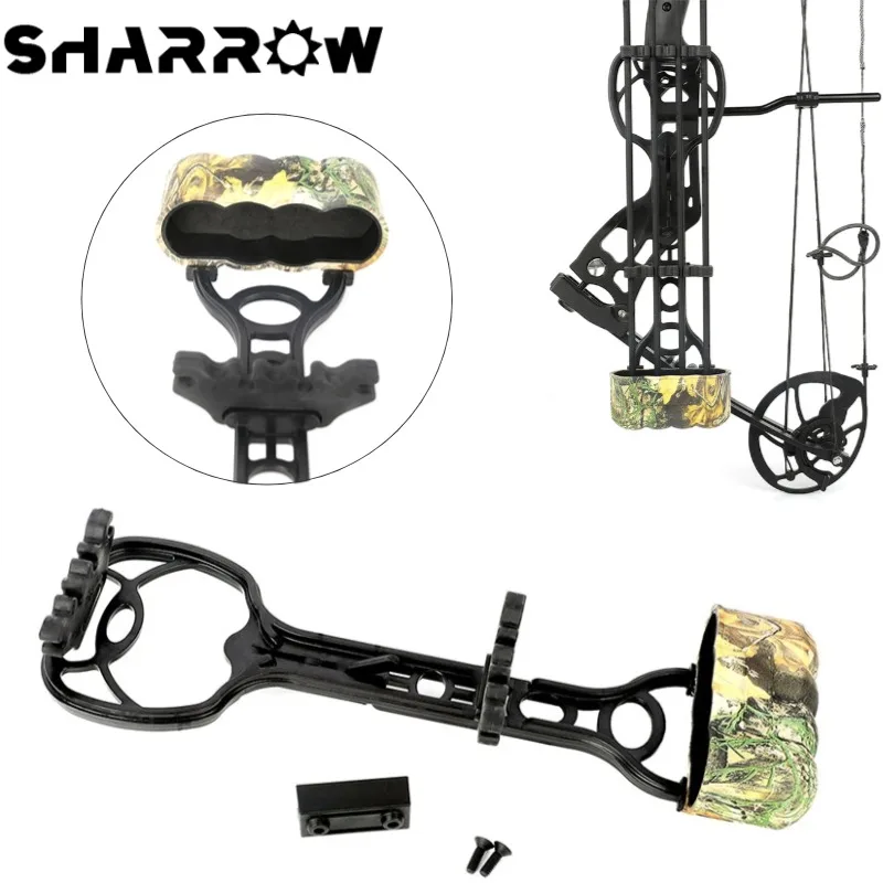 

4-Arrows Archery Arrow Quiver Quick Release Arrows Holder Rest for Compound Bow Outdoor Hunting Shooting Arrow Case Accessories