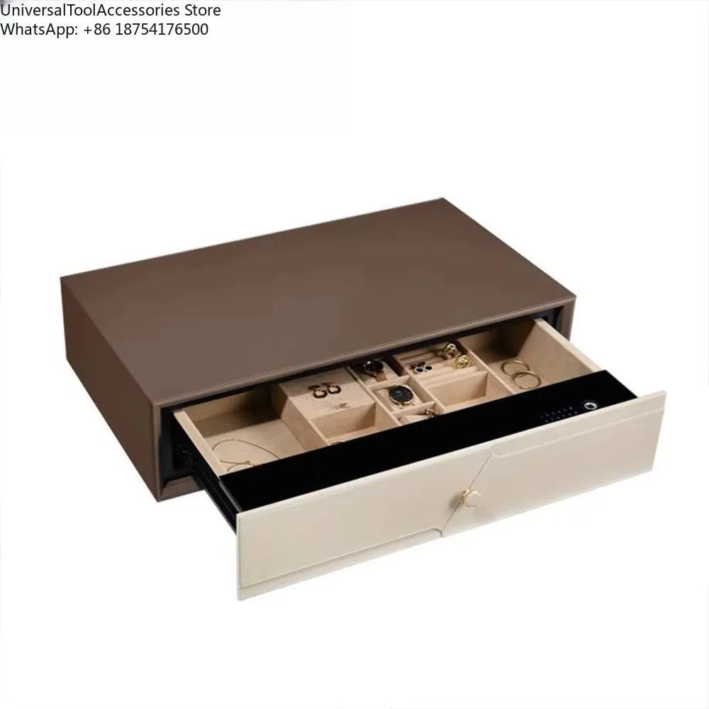 

Drawer Fingerprint Electric Password Furniture Wardrobe Closet Hardware Hidden Design Slide Out Drawer Safe Box