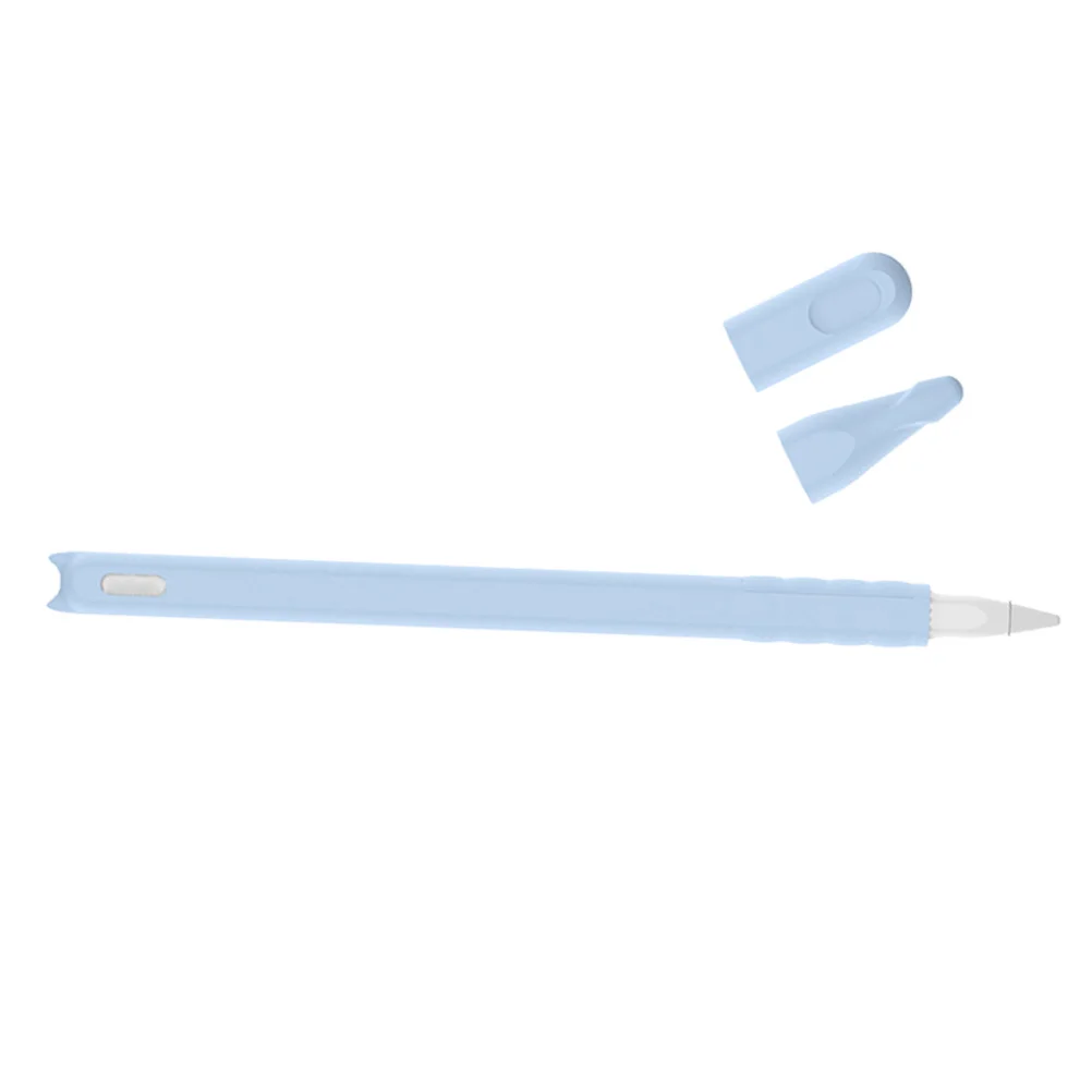 

3Pcs Stylus Pen Cover Silicone Case Nib Protector Sky-Blue Easy Install Anti-Scratch Anti-Lost 360 Full Protection