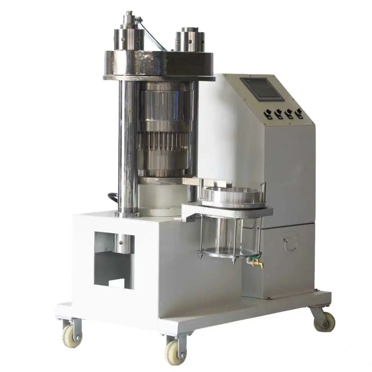 Fully Automatic 3000w Stainless Steel Cold Pressing Cocoa Hydraulic Oil Press Machine