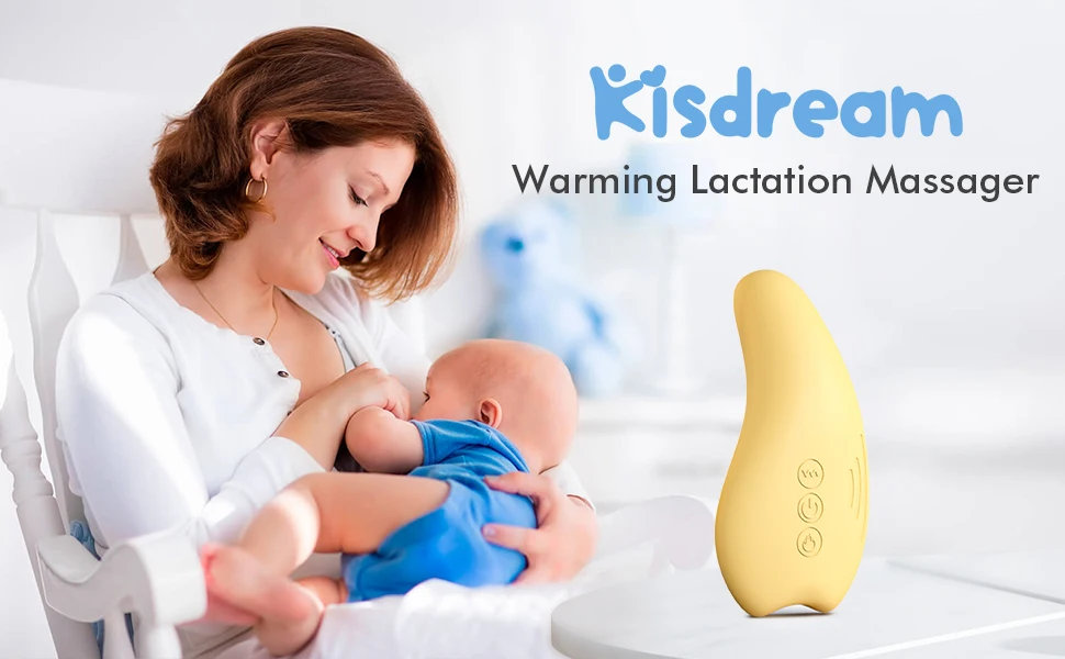 授乳中のママのための柔らかく快適な授乳マッサージ器