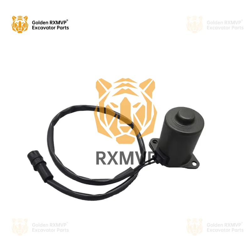 For CAT 200 312/307/320V1V2 Rotary Pilot Safety Lock Electromagnetic Valve Excavator Accessories