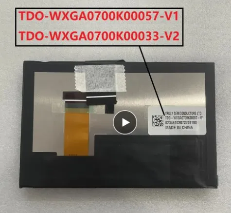 

1 шт. 7-дюймовый сенсорный ЖК-дисплей TDO-WXGA0700K00057-V1 TDO-WXGA0700K00033-V2 для 2017-2019 Jeep Compass AM FM Радиозапчасти