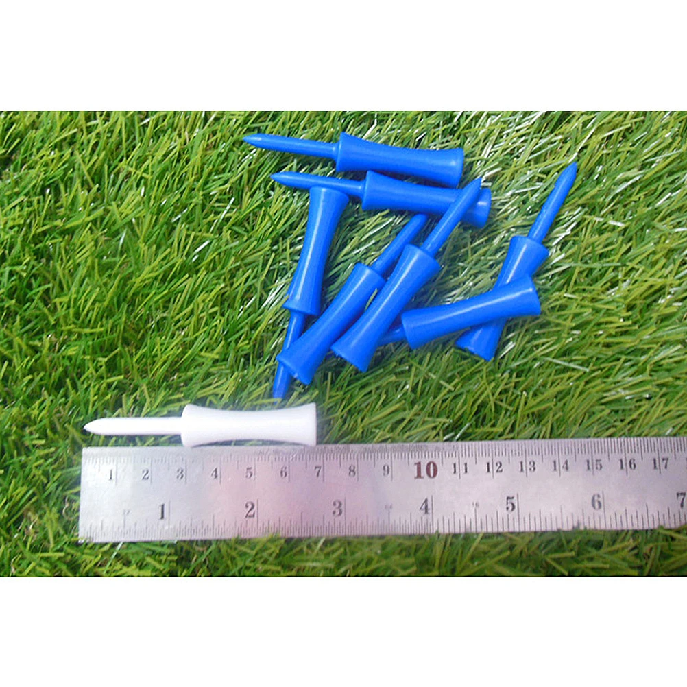 

100 Pcs Golf Limit Nail 70mm Rubber Tees Pink Accessories Colorful Holder Accessory