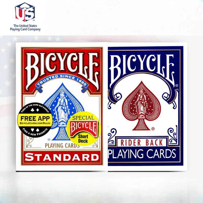 

Bicycle Svengali Playing Cards Forced Deck USPCC Short Magic Cards Atom Poker Close Up Magic Tricks Props for Magician