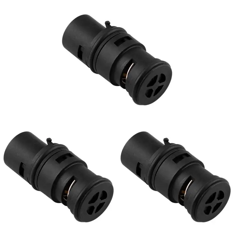 Firmly 3X Oil Cooler Radiator Coolant Expansion Thermostat Tank For BMW E46 X3 E53 E83 E85 17111437362