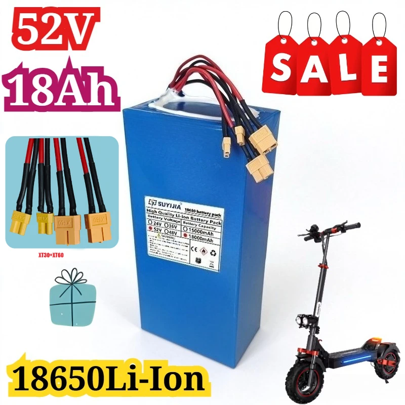 52V18Ah18650-14S5PLithium-ionRechargeable Battery with Built-in BMS Suitable for TransportationEquipment and Electronic Devices