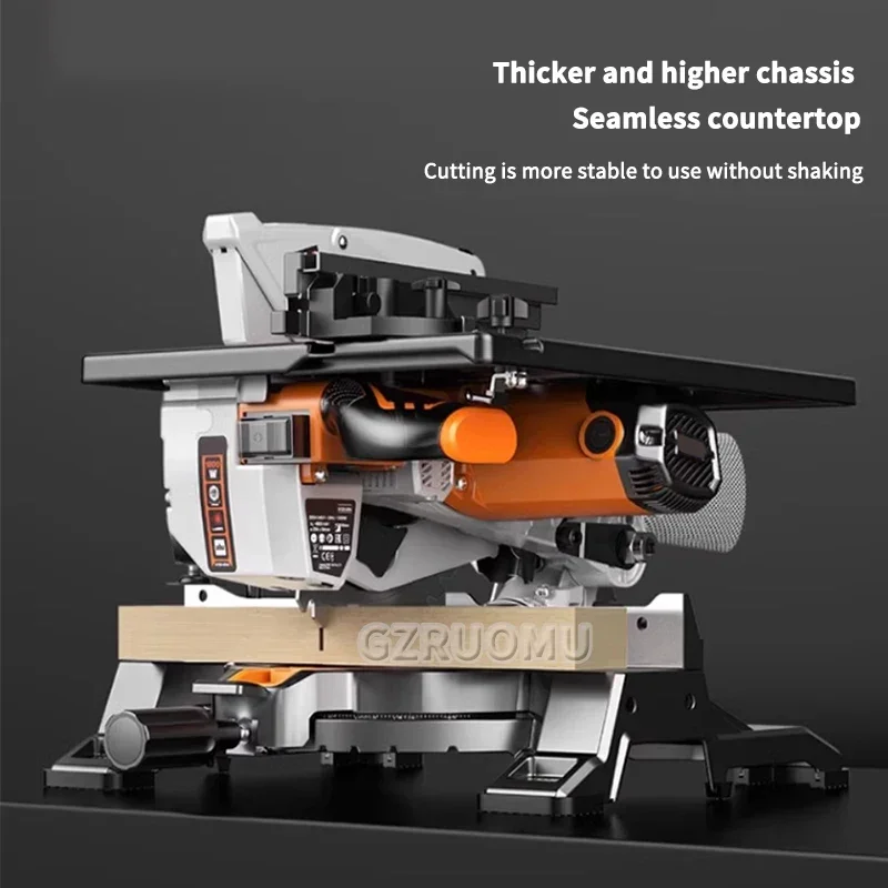10-inch Dual-Purpose All-In-One Woodworking Cutting Machine Multi-Functional 45-Degree Cutting Saw For Precision Wood Projects