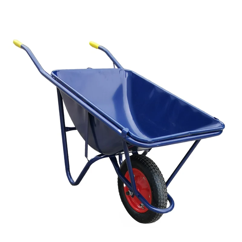 Unicycle agricultural trolley single wheel construction site trolley garden art garbage trolley truck household