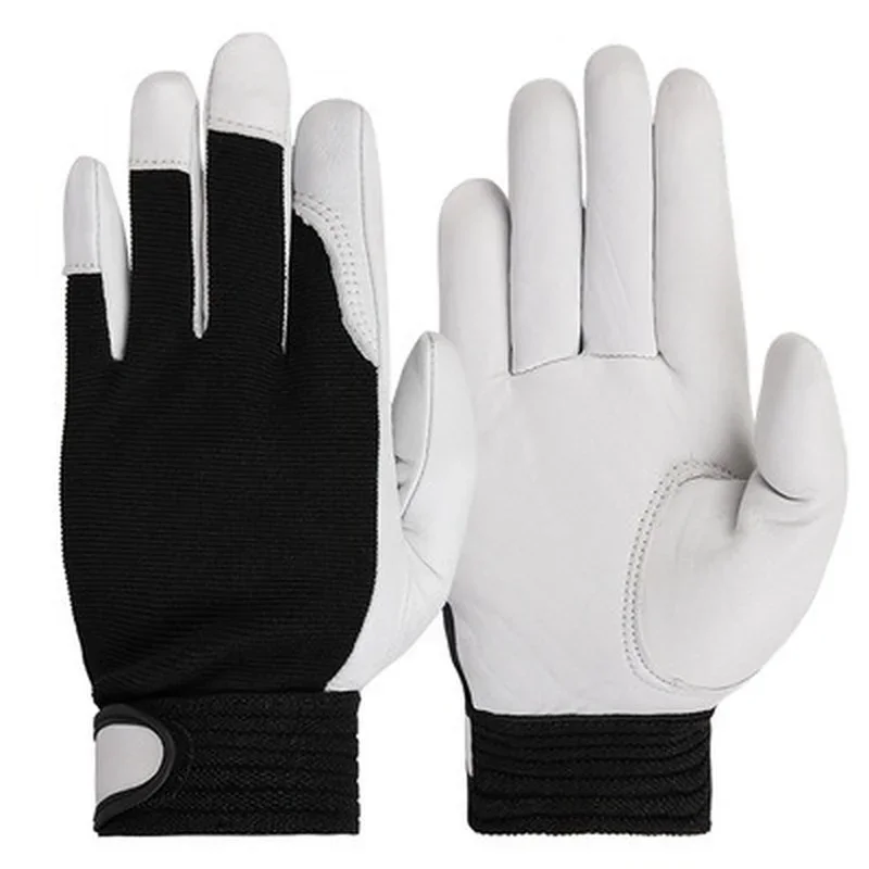 Labor Insurance Work Gloves Leather Wear-resistant Thickened Protective Gloves Porter Site Machine Repair Garden Riding Gloves
