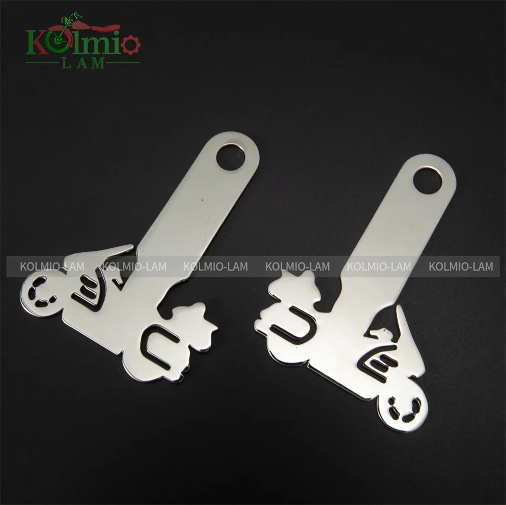 

Fit for Honda Goldwing GL1500 GL1200 GL1800 F6B Tour GL1000 GL1100 Helmet Strap D-Ring Lock Extensions