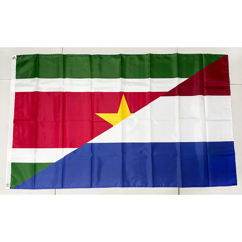 

Flag Dutch Language Suriname Netherlands Friendship 2ft*3ft (60*90cm) 3ft*5ft (90*150cm) Size Christmas Decorations Flag Banner