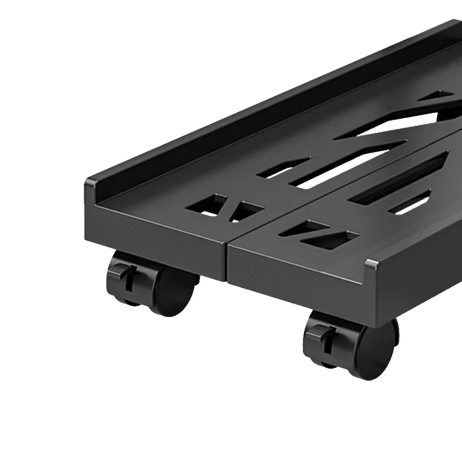 CPU Rolling Stand Adjustable for Desk PC Computer CPU Stand for Students