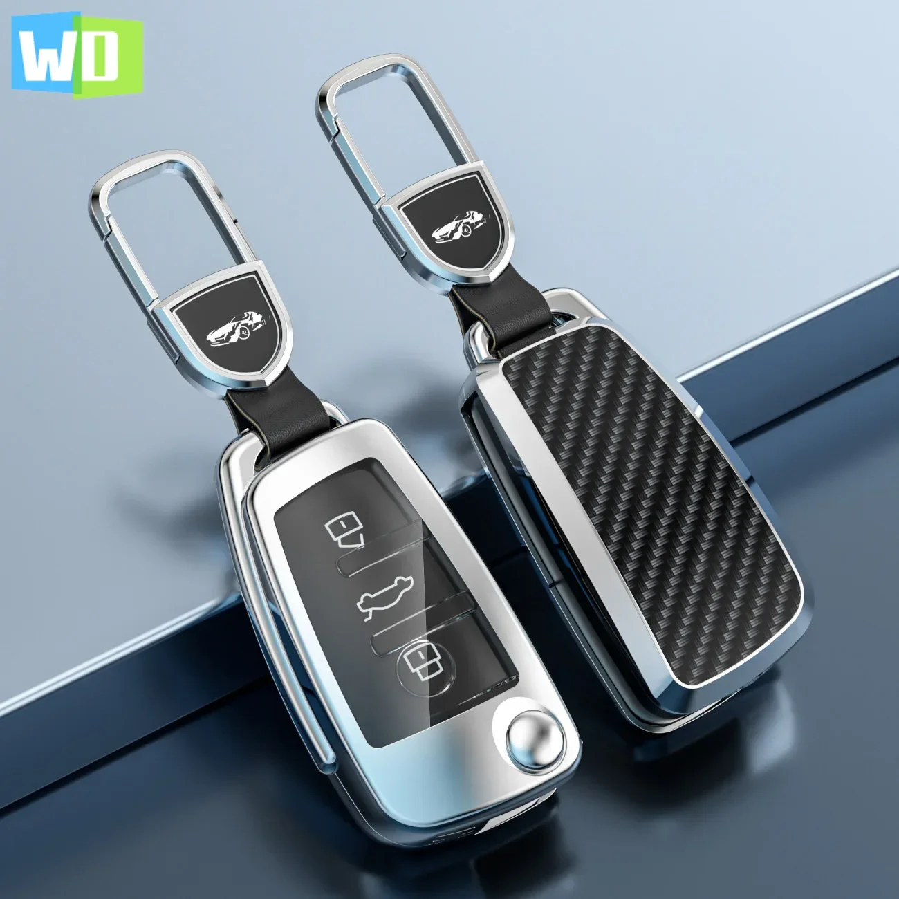 

Zinc Alloy Car Folding Key Cover Case Fob Holder For Audi C5 C6 R8 A1 A3 A4 A5 A6 A7 Q3 Q5 Q7 S6 B6 B7 B8 8P 8V 8L TT RS RS3 S3Z