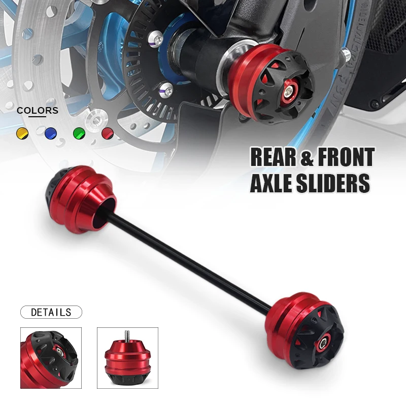 

Motorcycle Front Axle Fork Wheel Crash Sliders Protector Pad For multistrada1200 1200S 1260/S multistrada 1200/1260