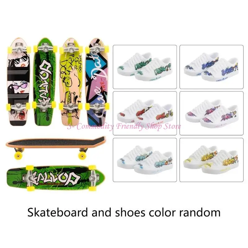 85ae Finger Bike Finger Skateboard Toy Toy Mini Finger Toy & Quần áo Đồ chơi giảm căng thẳng