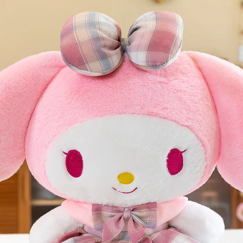 Sanrio New Cherry Velvet Kuromi Plush Toy Large Scissors Machine Exchange Doll Gift Shop Supply Kuromi Plush Kawaii Pillow Toy