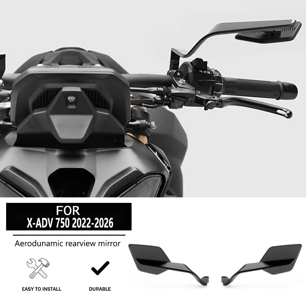 

X-ADV750 Anti-glare Side Mirror For Honda X-ADV 750 X-ADV 750 Accessories Stealth Adjustable Rearview Mirror