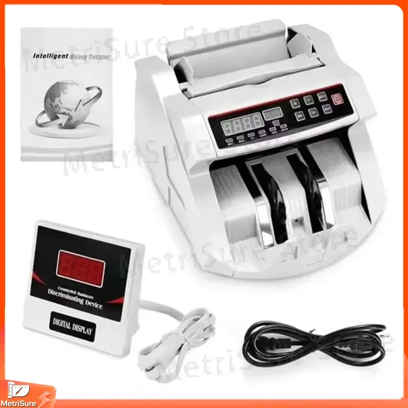 Multi-Currency Banknote Counter with UV Magnetic Anti-Counterfeiting Detection Currency Validator for USD EUR GBP JPY CAD