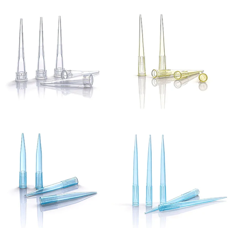 Universal Pipette Tips PP Autoclavable Extra Long Micropipette Tips 10uL 200uL 1000uL 1250uL Lab Liquid Transfer Pipettor Tip