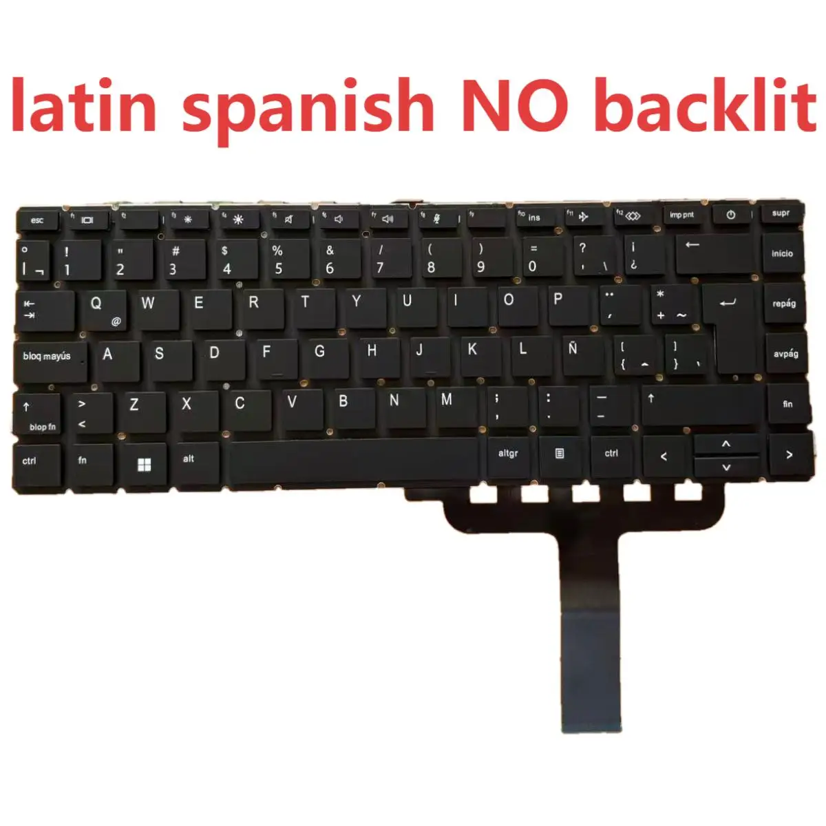 440 G8 Latin/Spanish Backlit Keyboard for HP ProBook 440 G8 445 G8 645 G8 640 G8