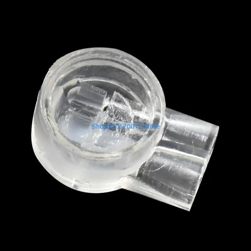 B95C 200pack 1 포트 크림프 연결 터미널 클리어 K1 커넥터 방수 배선 이더넷 케이블 전화 코드 스플 라이스