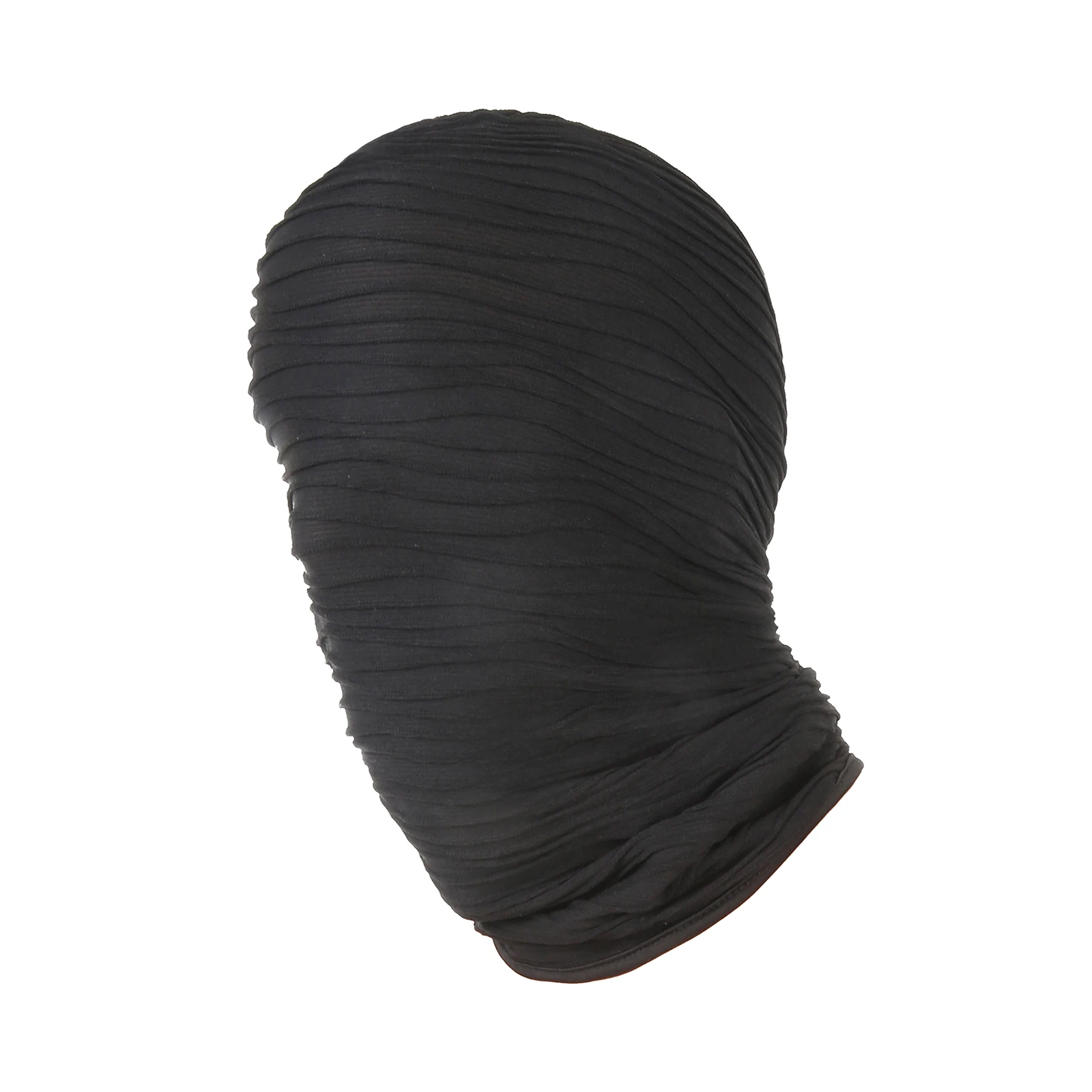 

Black Elastic Full Face Mask Mesh Hole Hat Man Hip Hop Punk Balaclava Head Cover Halloween Cosplay Party Dancing Headgear Cap