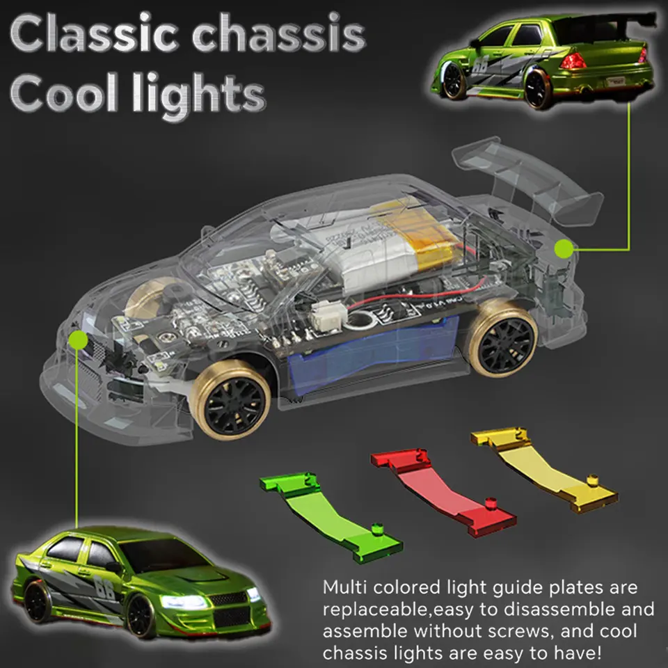 Turbo Racing 1:76 C66 Drift RC Car With Gyro Radio Full
