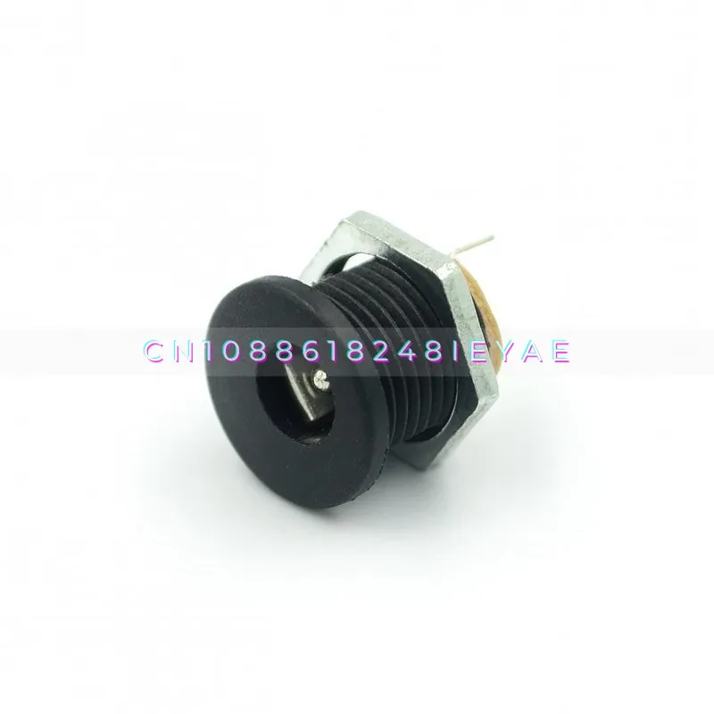 With Nut DC022 DC Head, Inner Diameter 5.5mm Inner Needle 2.1mm DC Power Socket 5.52.1 Mm