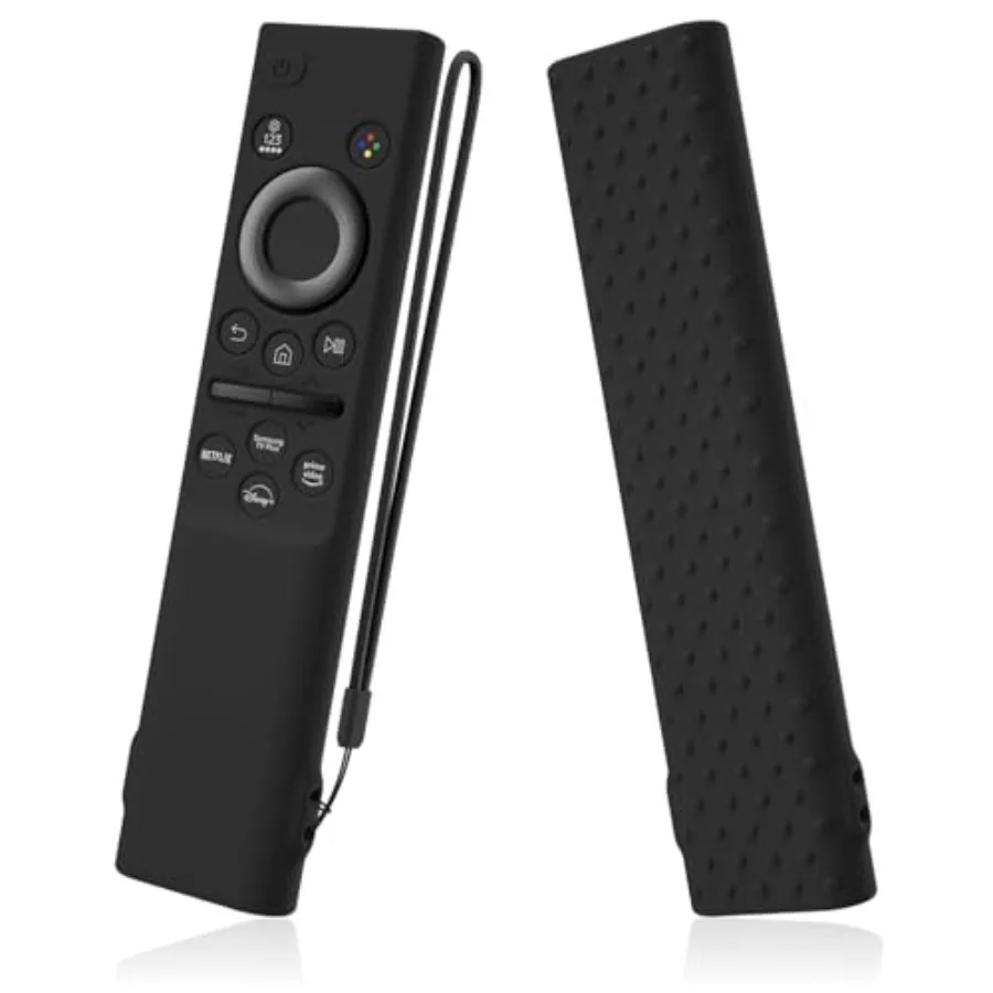 

Remote Cover Compatible with Samsung Remote bn59-01393/bn59-01388 Silicone Case Cover with Lanyard
