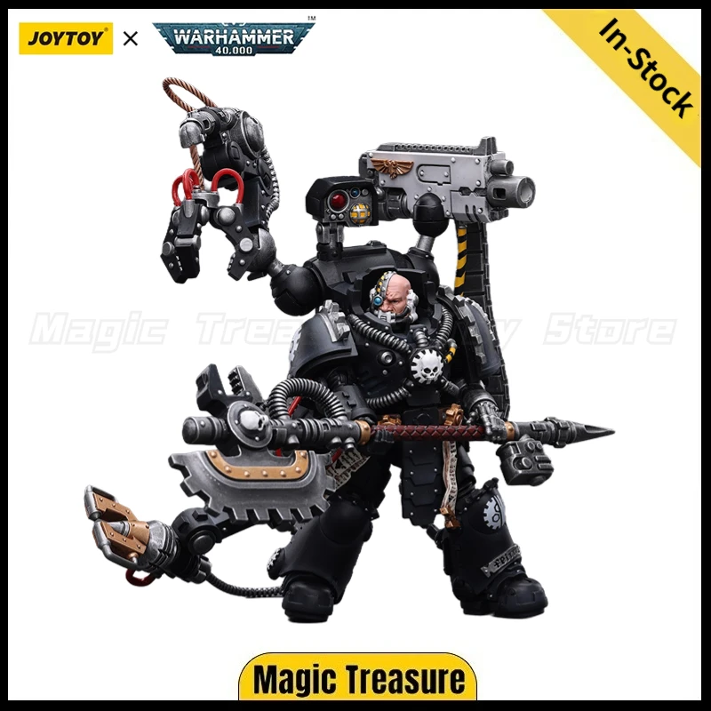 

【В наличии】JOYTOY Warhammer 40K Iron Hands Lron Father Feirros Модель игрушки Подарки 1/18 Фигурка