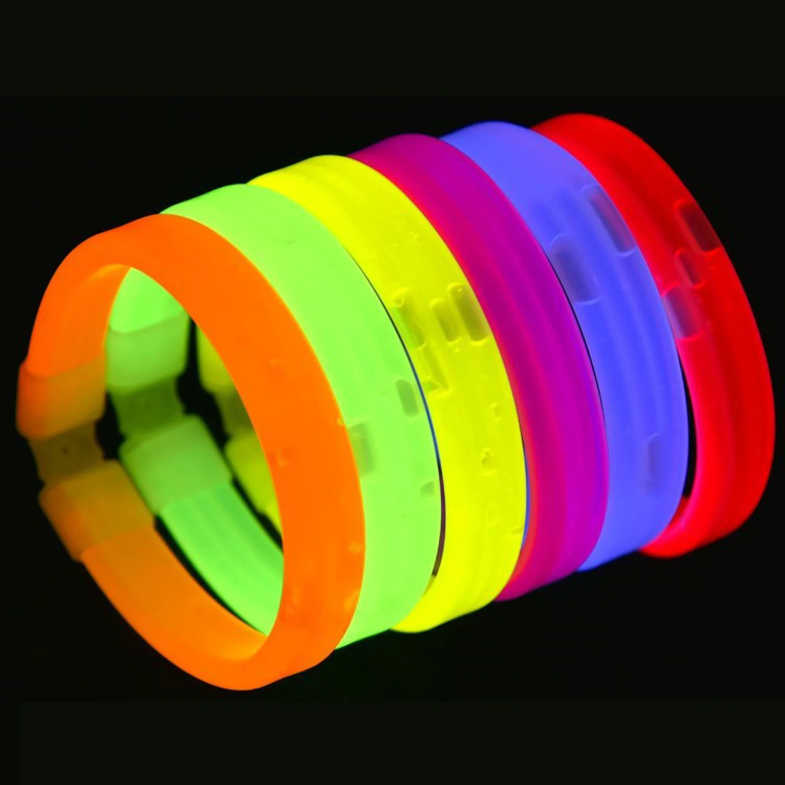 10PCS Glowing Wrist… - image