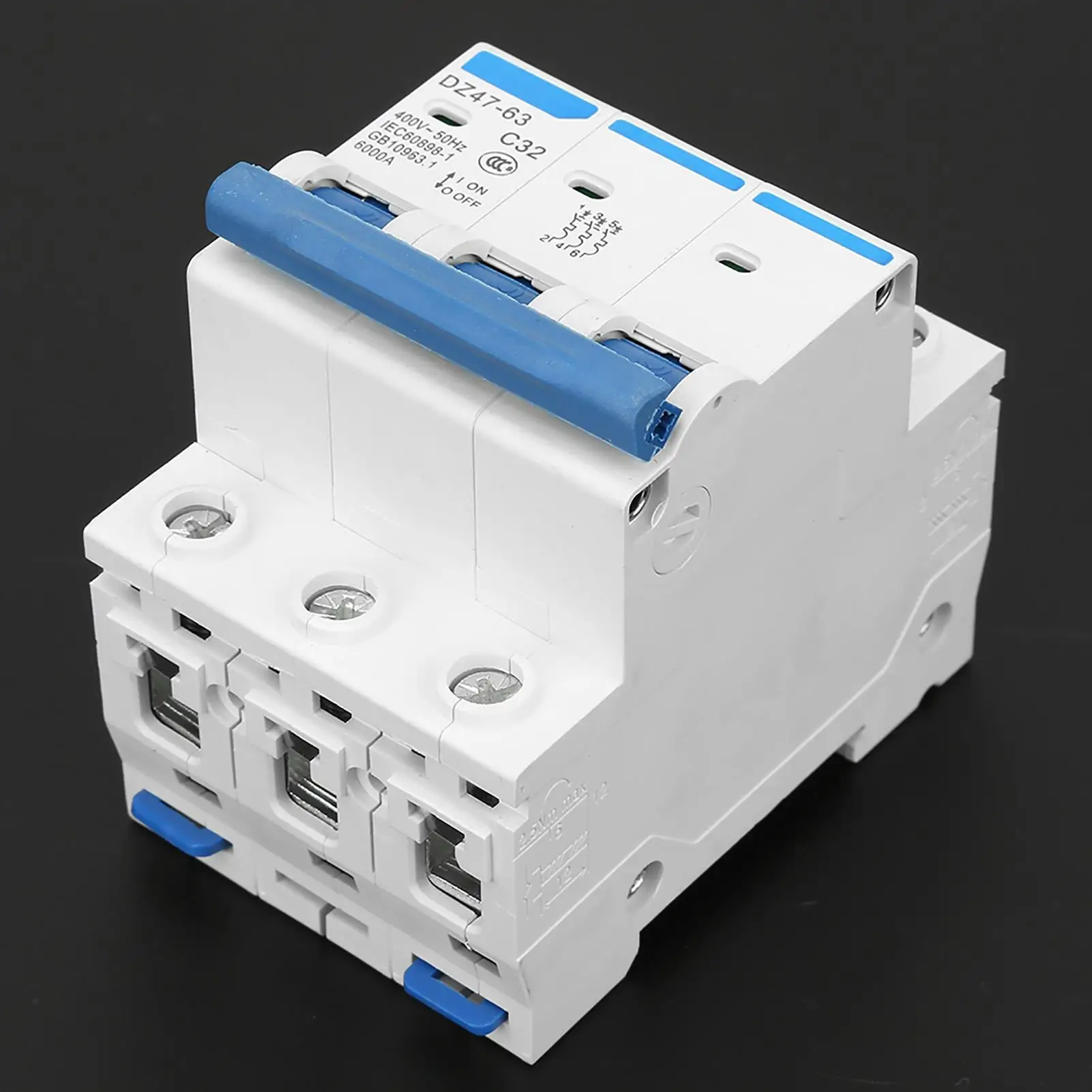3P 32A 400V الأرض تسرب قطاع دارة الزائد حماية ماس كهربائى DZ47 63 مقاوم للماء مفتاح أمان كهربائي