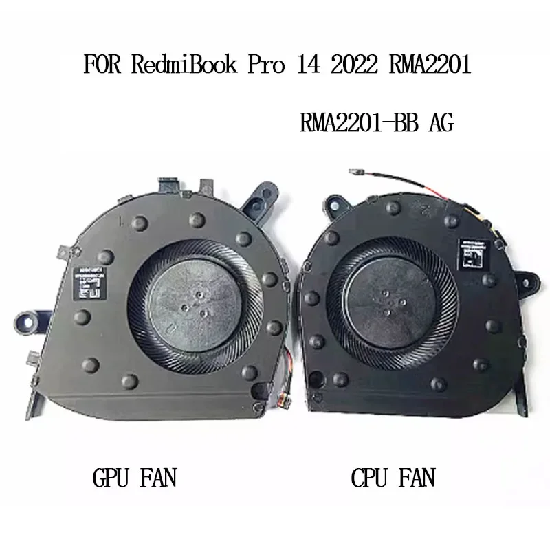 Laptop Cooling Fan for Xiaomi RedmiBook Pro 14 2022 RMA2201 RMA2201-BB AG BG Notebook Cooler Radiator BN7507S5H 003P BN7508S5H