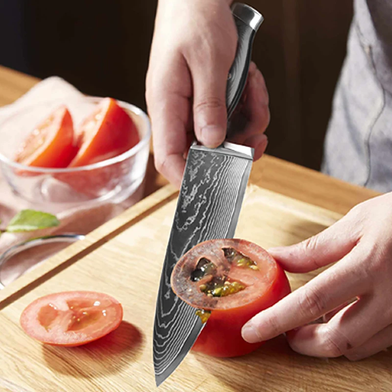 

8 Inch Chef Knife G10 Handle 67 Layers Damascus Steel AUS-10 Blade Sharp Cleaver Meat Slicing Vegetables Japanese Kitchen Knife