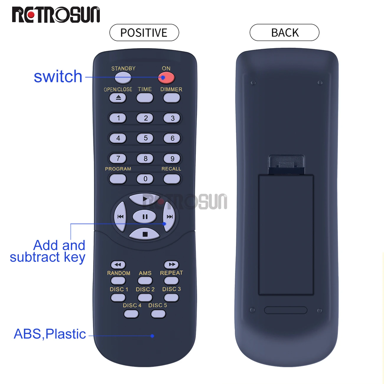 New for Marantz RC4001CC LED LCD TV Remote Control